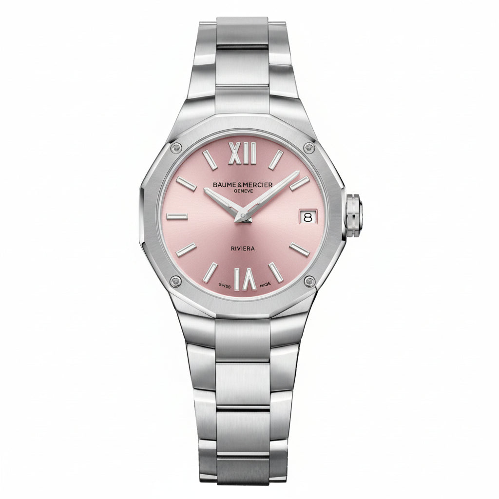 BAUME & MERCIER RIVIERA – PINK SUNRAY