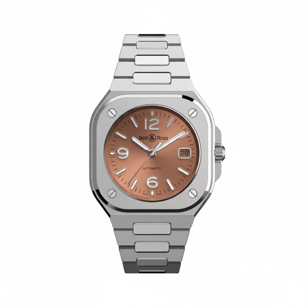 BELL & ROSS – COPPER BROWN STEEL