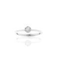 Brillant-Ring „Snowdrop“ – 590er Weißgold mit 0,13 ct