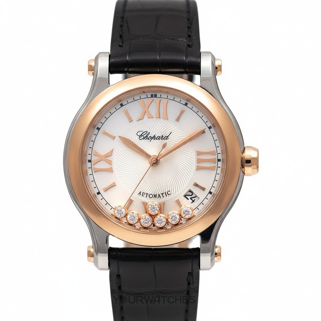 CHOPARD HAPPY SPORT AUTOMATIC – 18K ROSE GOLD EDITION
