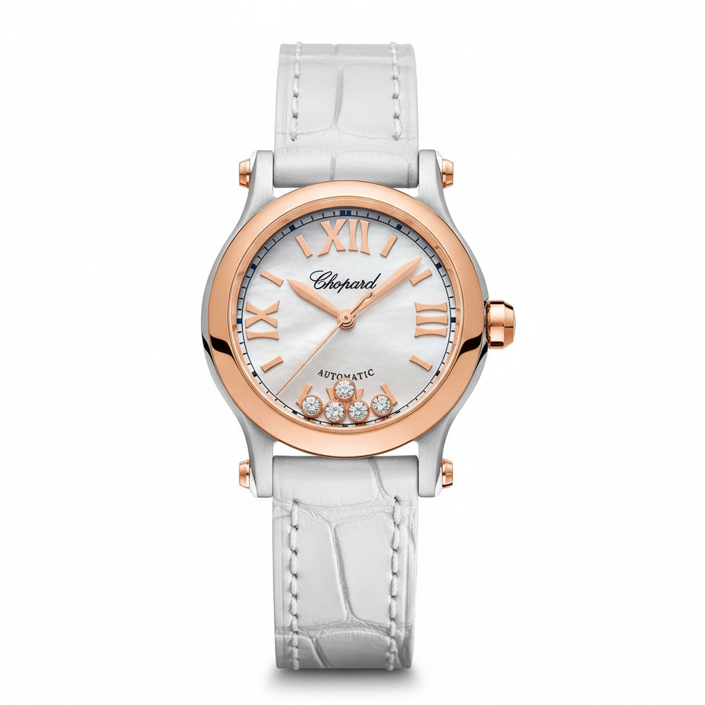 CHOPARD HAPPY SPORT AUTOMATIC – BI-COLOR & PEARL