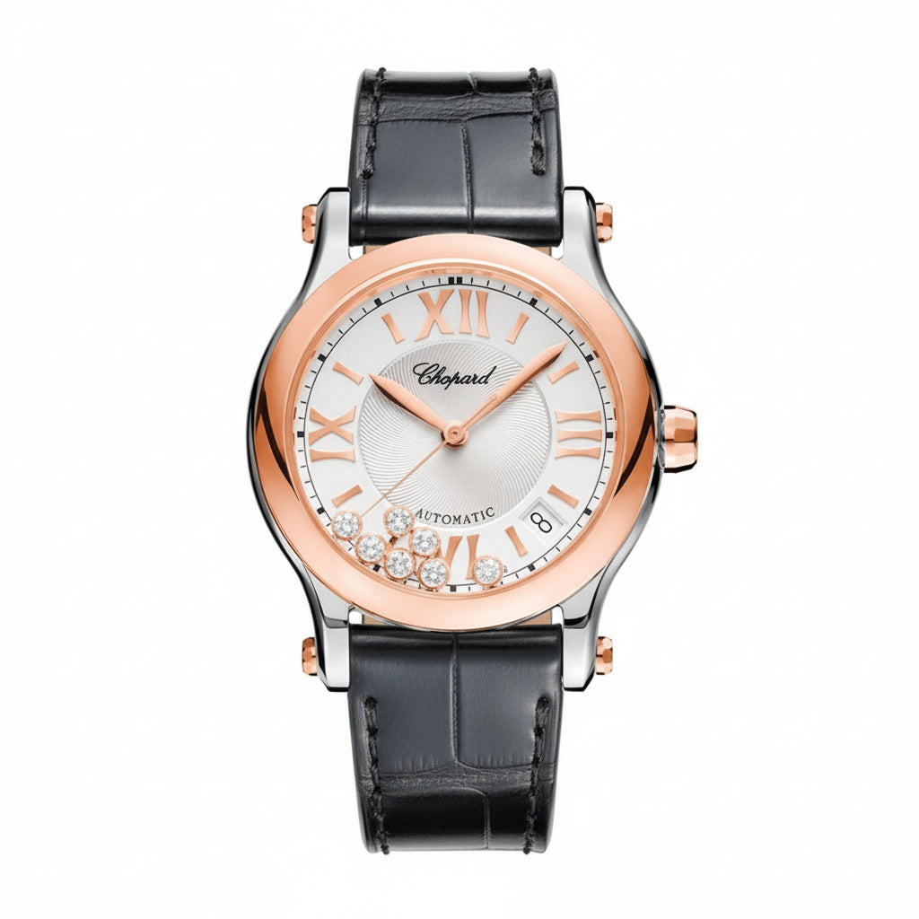 CHOPARD HAPPY SPORT AUTOMATIC – BI-COLOR & DIAMONDS