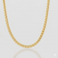 Venezianerkette „Semi-Round“ 1,2 mm – 333er Gelbgold