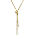 Collier „Adjustable Knot“ – aus 925 Silber, 18k vergoldet