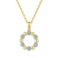 Collier „Beaded Radiance“ – aus 925 Sterling Silber