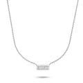 Collier „Brilliance Bar“ – aus 925 Sterling Silber