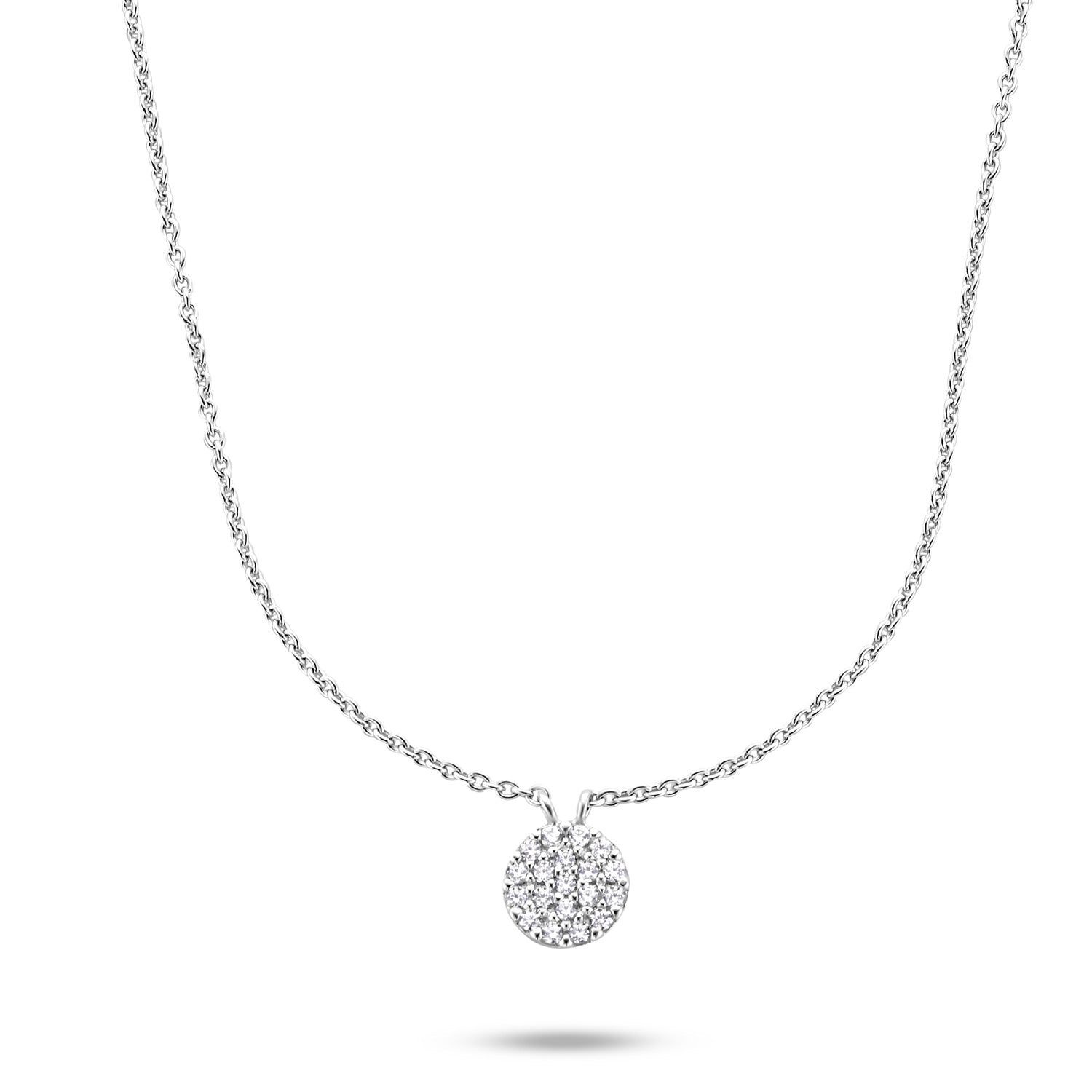 Collier „Circle of Light“ – aus 925 Sterling Silber