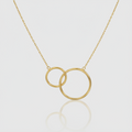 Collier „Eternal Circles“ – 18k Gelbgold (750)