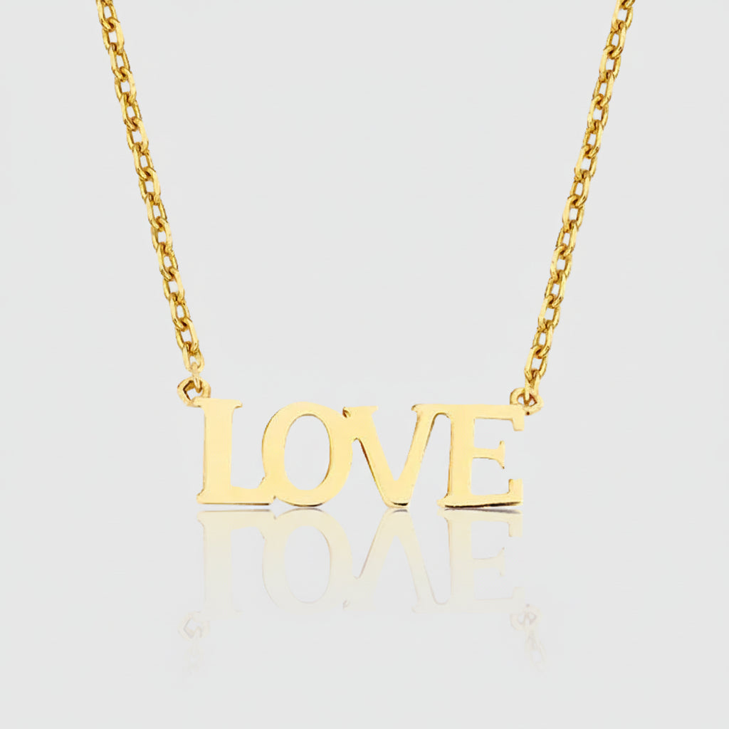 Collier „Eternal Love“ – 585er Gelbgold (14Kt)