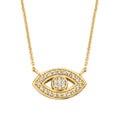Collier „Golden Eye“ – aus 925 Sterling Silber