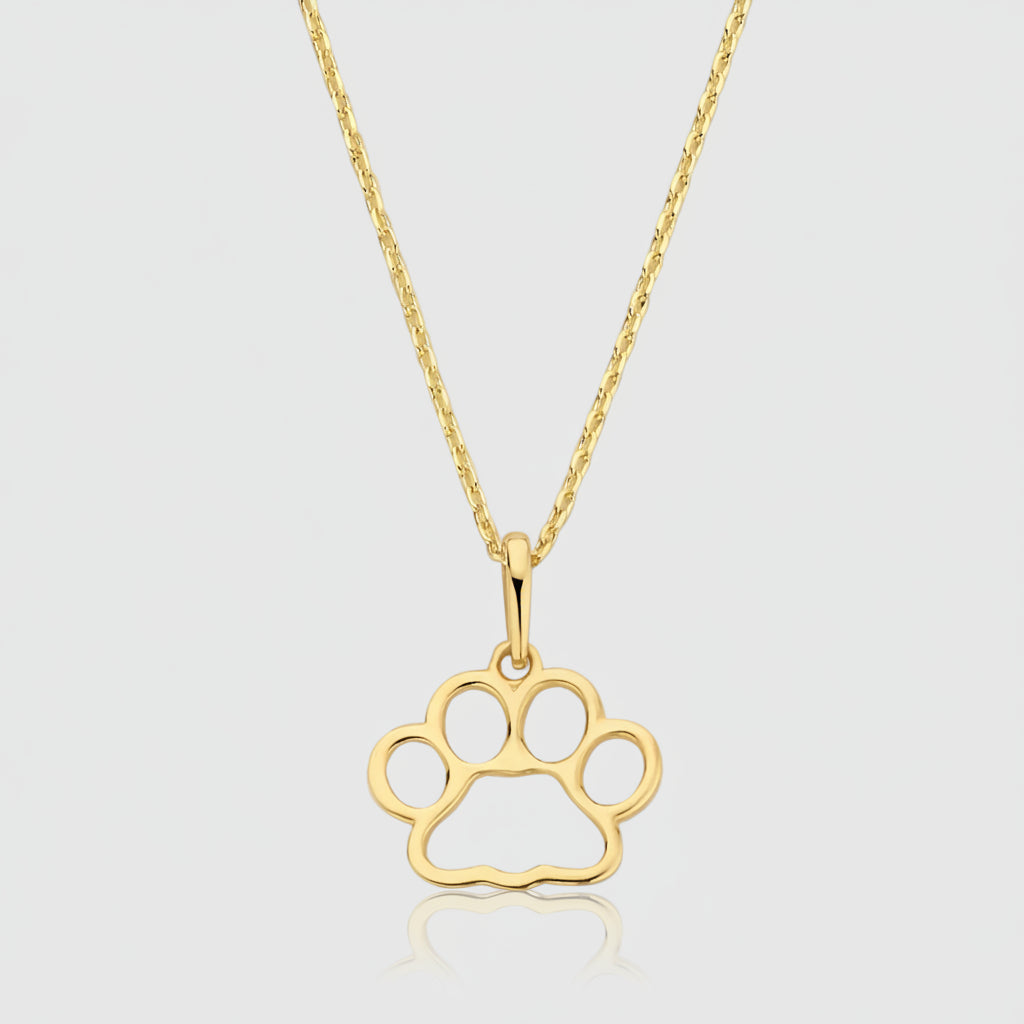 Collier „Golden Paw“ – 585er Gelbgold (14Kt)