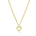 Collier „Golden Petite“ – 925 Silber