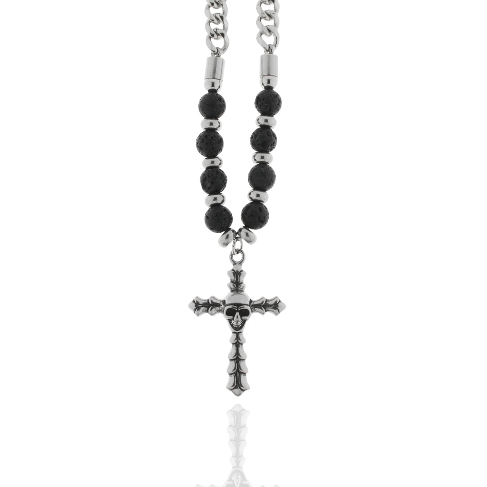 Collier „Gothic Lava Alpha“