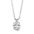 Collier „Grand Radiance“ – aus 925 Silber