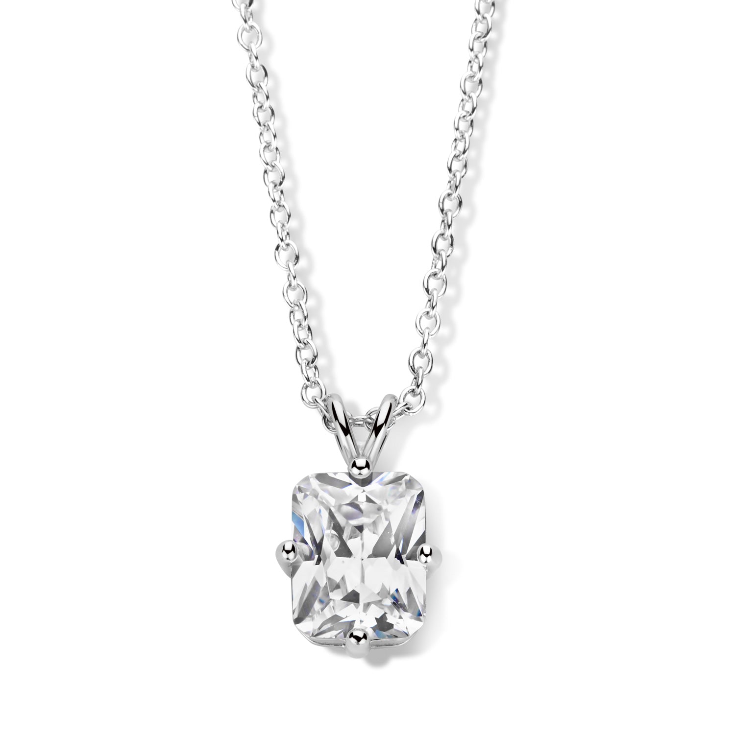 Collier „Grand Radiance“ – aus 925 Silber