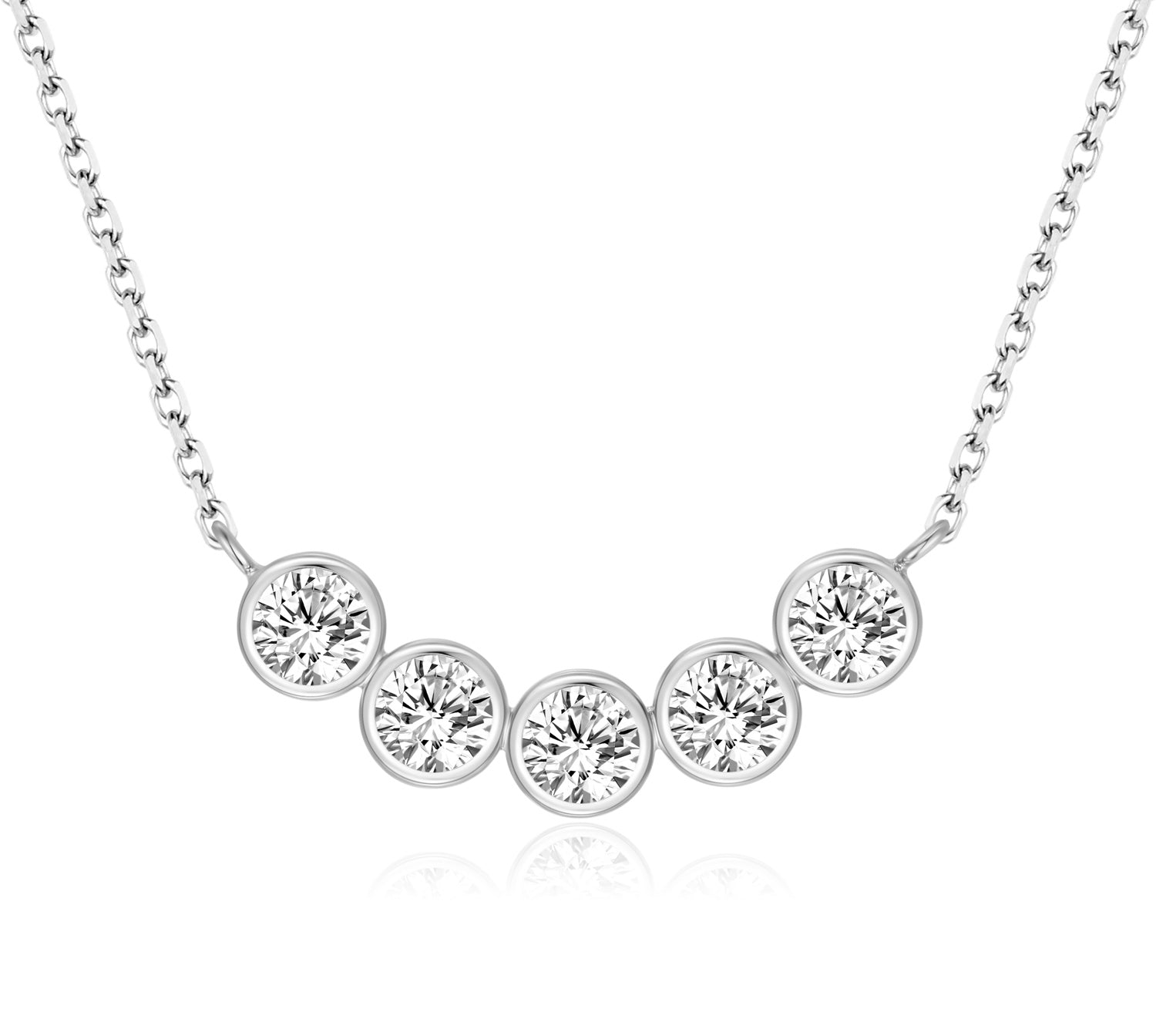 Collier „Icy Smile“ – aus 925 Silber