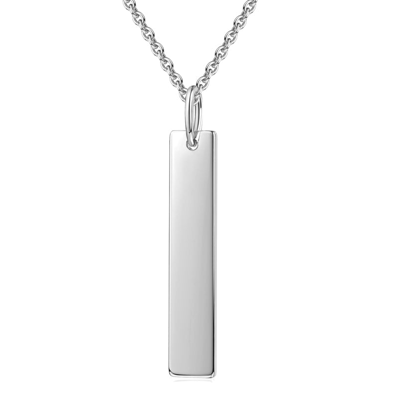 Collier „Identity Bar“ –  aus 925 Sterling Silber