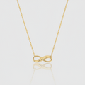 Collier „Infinite Pure“ – 375er Gelbgold (Infinity)