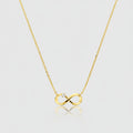 Collier „Infinite Sparkle“ – 585er Gelbgold mit Zirkonia