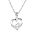 Collier „Inseparable Hearts“ – aus 925 Sterling Silber