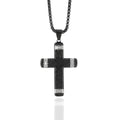 Collier „Iron Carbon Faith“