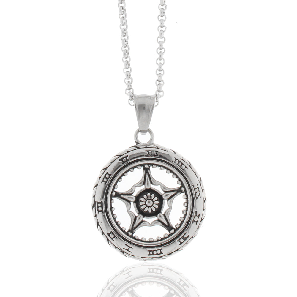 Collier „Iron Compass Navigator“