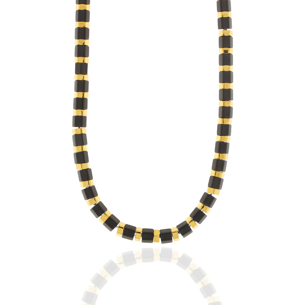 Collier „Iron Cube Rhythm“