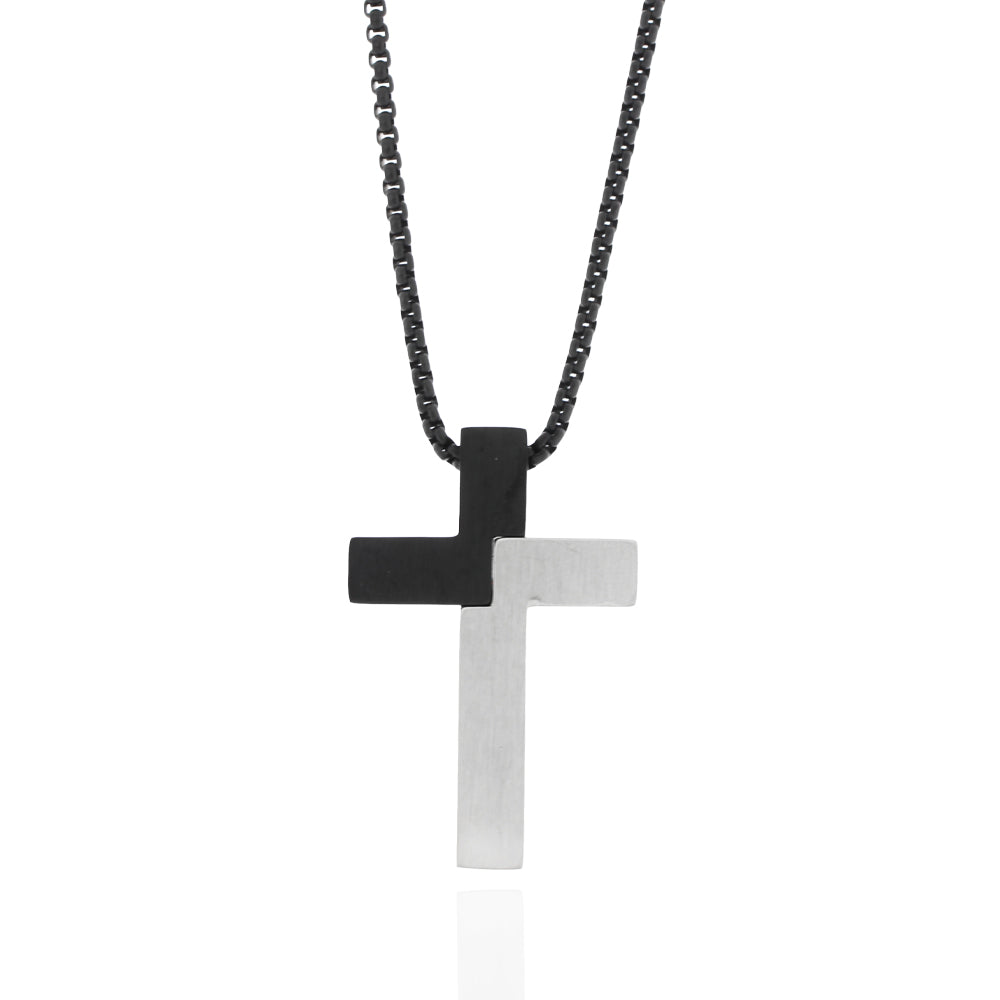 Collier „Iron Duo Cross“