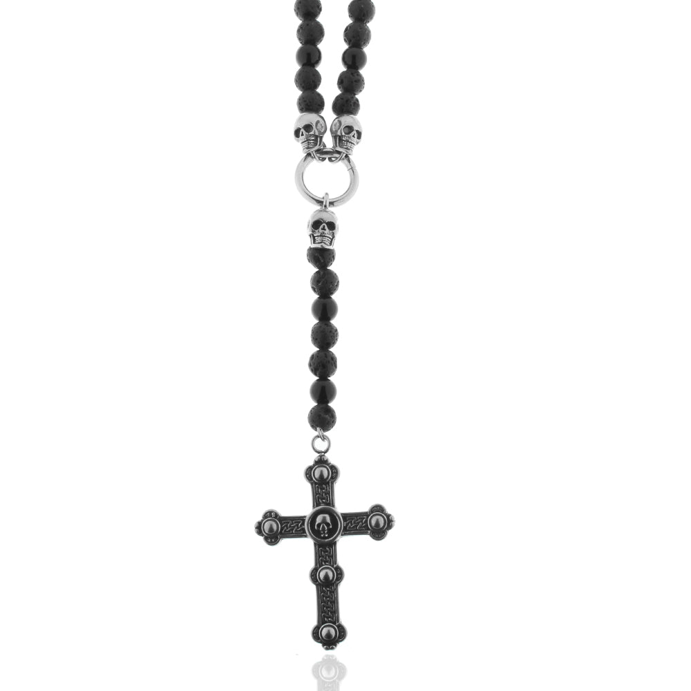 Collier „Iron Gothic Rosary“