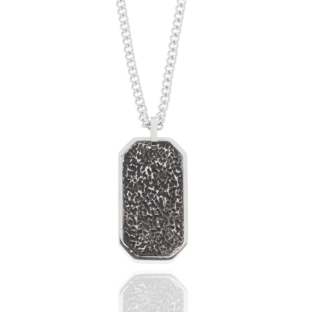 Collier „Iron Hammered Slate“