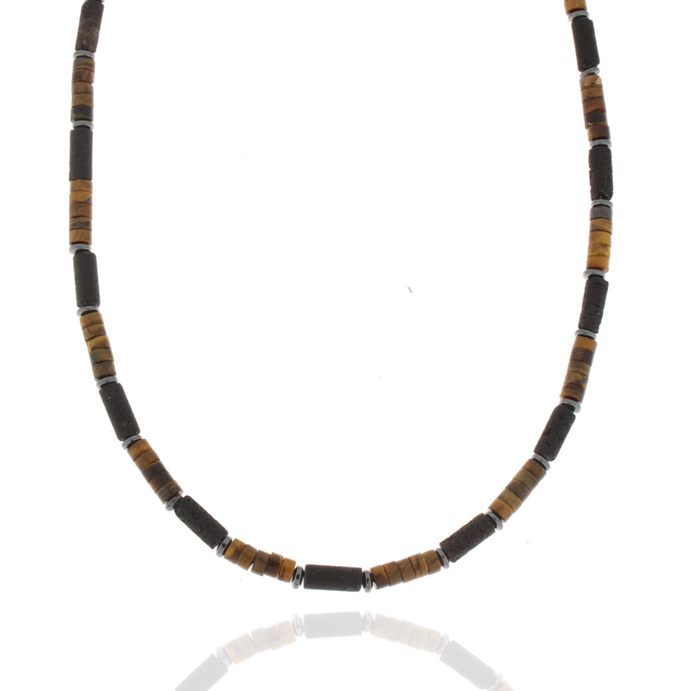 Collier „Iron Tiger Earth“
