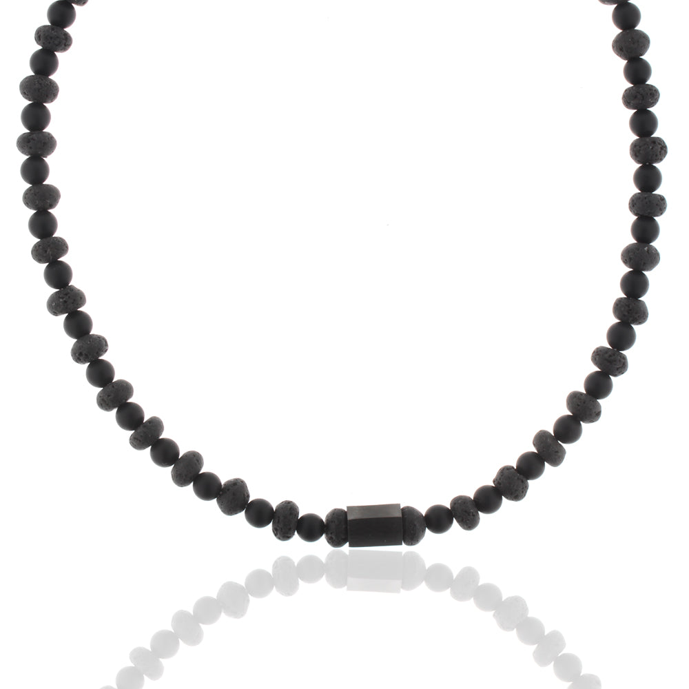 Collier „Iron Volcanic Fusion“