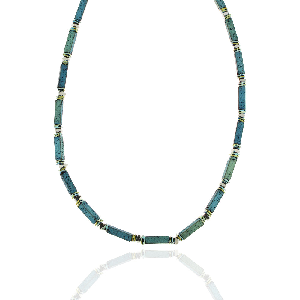 Collier „Iron Vulcan Iridescent“