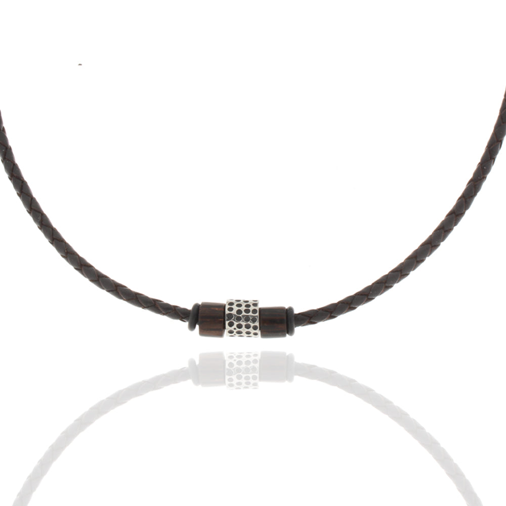 Collier „Iron Wood Fusion“