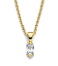Collier „Linear Glow“ – aus 925 Sterling Silber