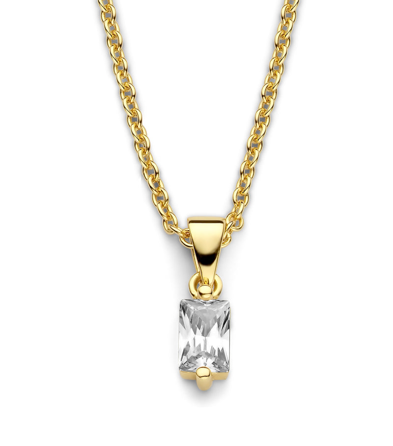 Collier „Linear Glow“ – aus 925 Sterling Silber