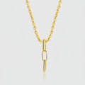 Collier „Linear Links“ – 585er Gelbgold (14Kt)