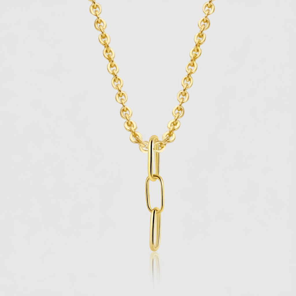 Collier „Linear Links“ – 585er Gelbgold (14Kt)
