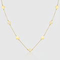 Collier „Lucky Clover“ – 333er Gelbgold