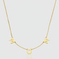 Collier „MOM“ – 585er Gelbgold (14Kt)