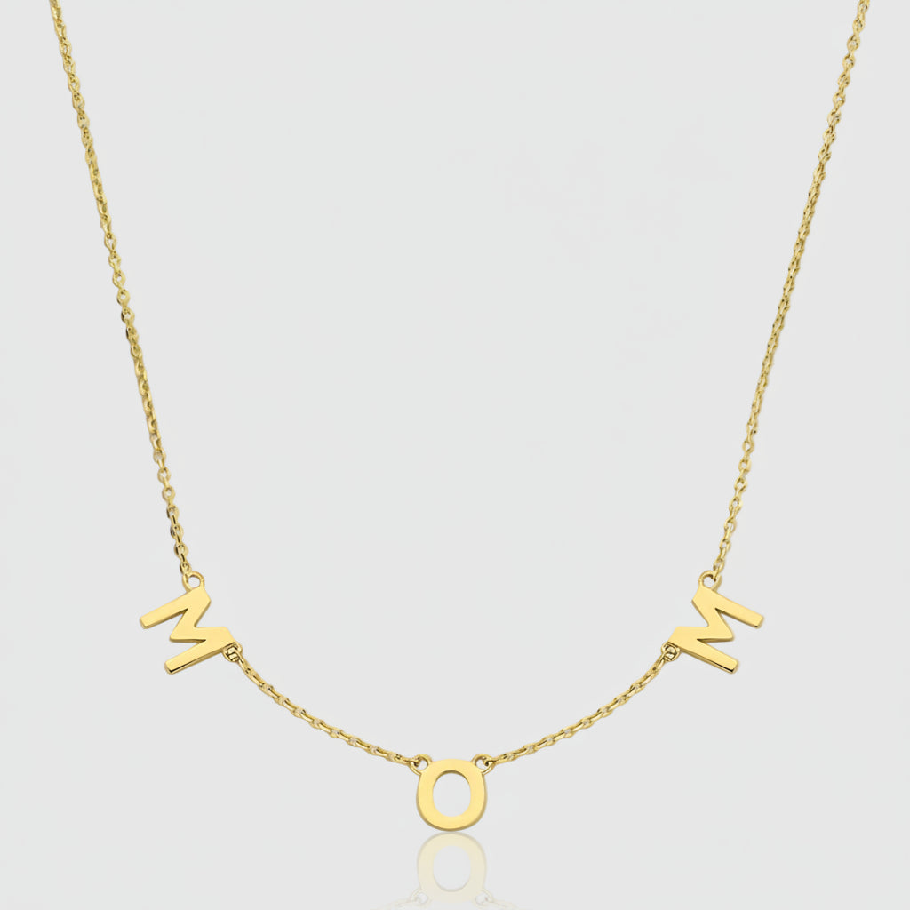 Collier „MOM“ – 585er Gelbgold (14Kt)