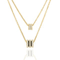 Collier „Midnight Duo“ – 925 Silber