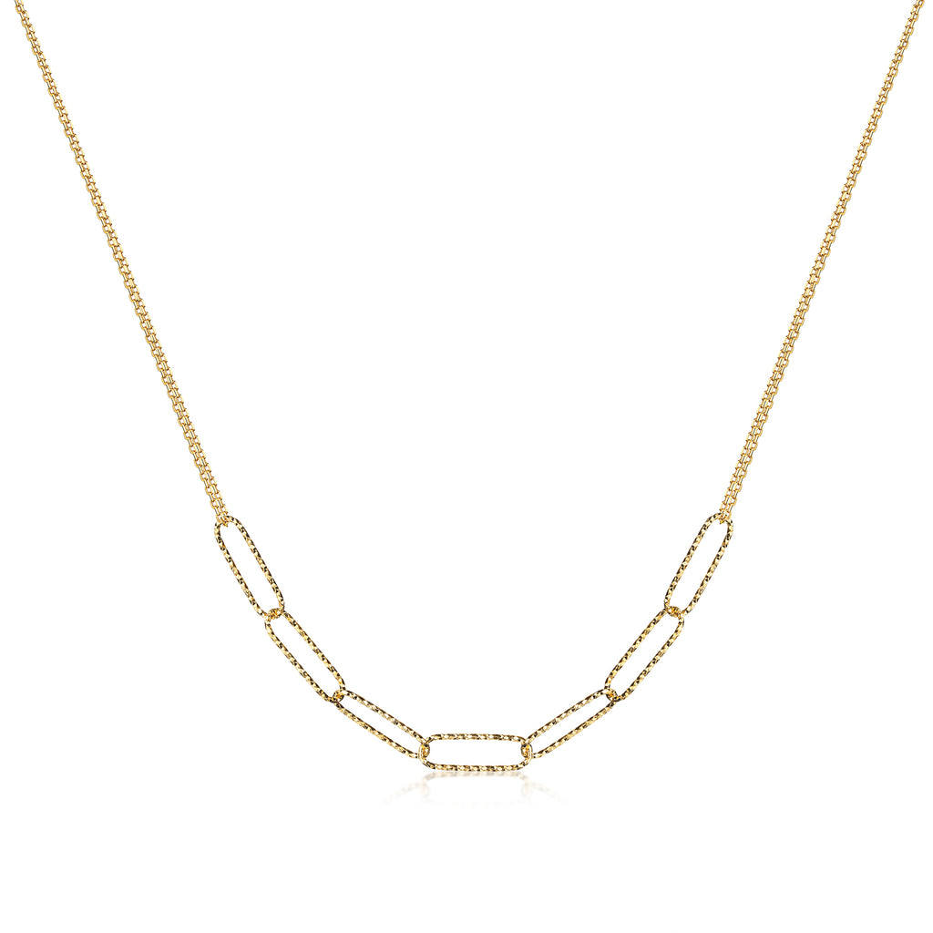 Collier „Multi-Link“ – aus 925 Sterling Silber