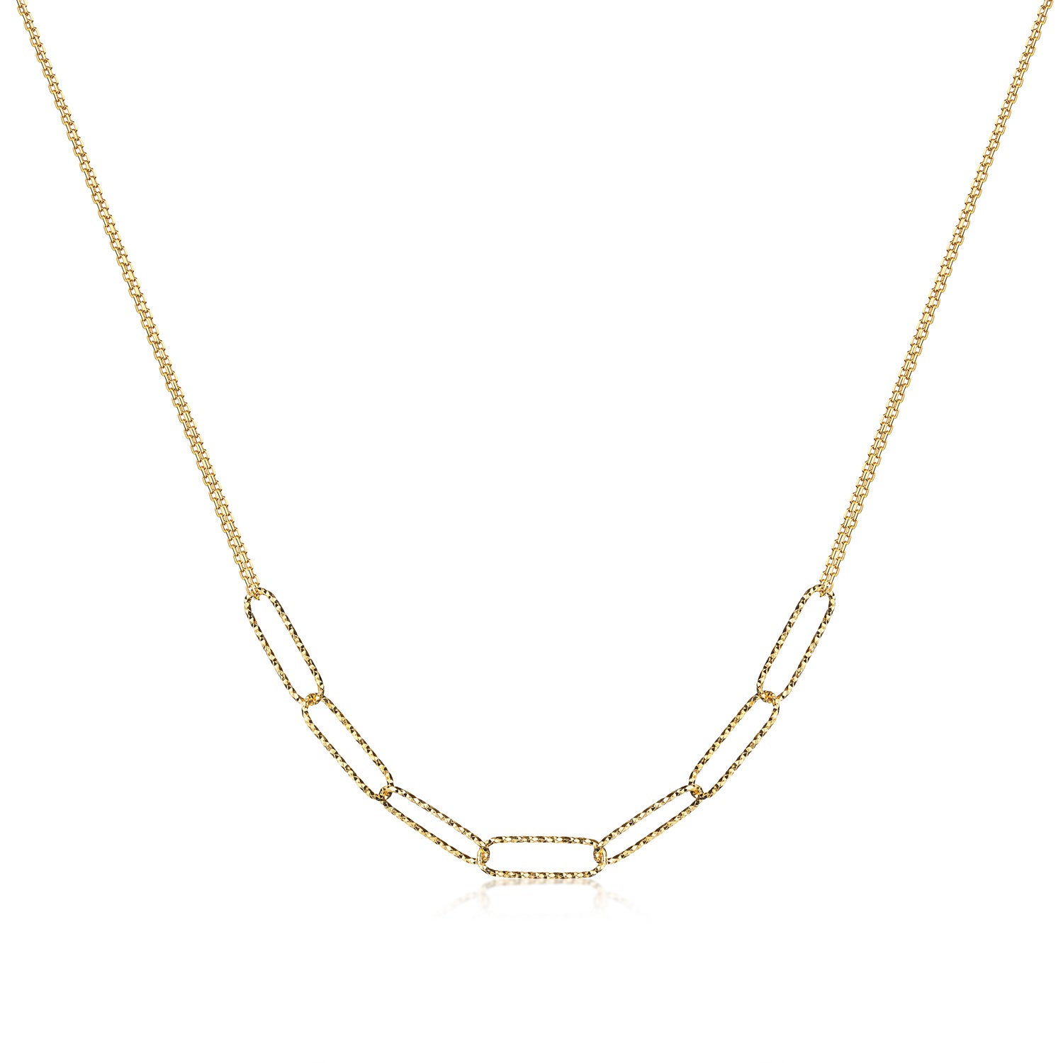 Collier „Multi-Link“ – aus 925 Sterling Silber