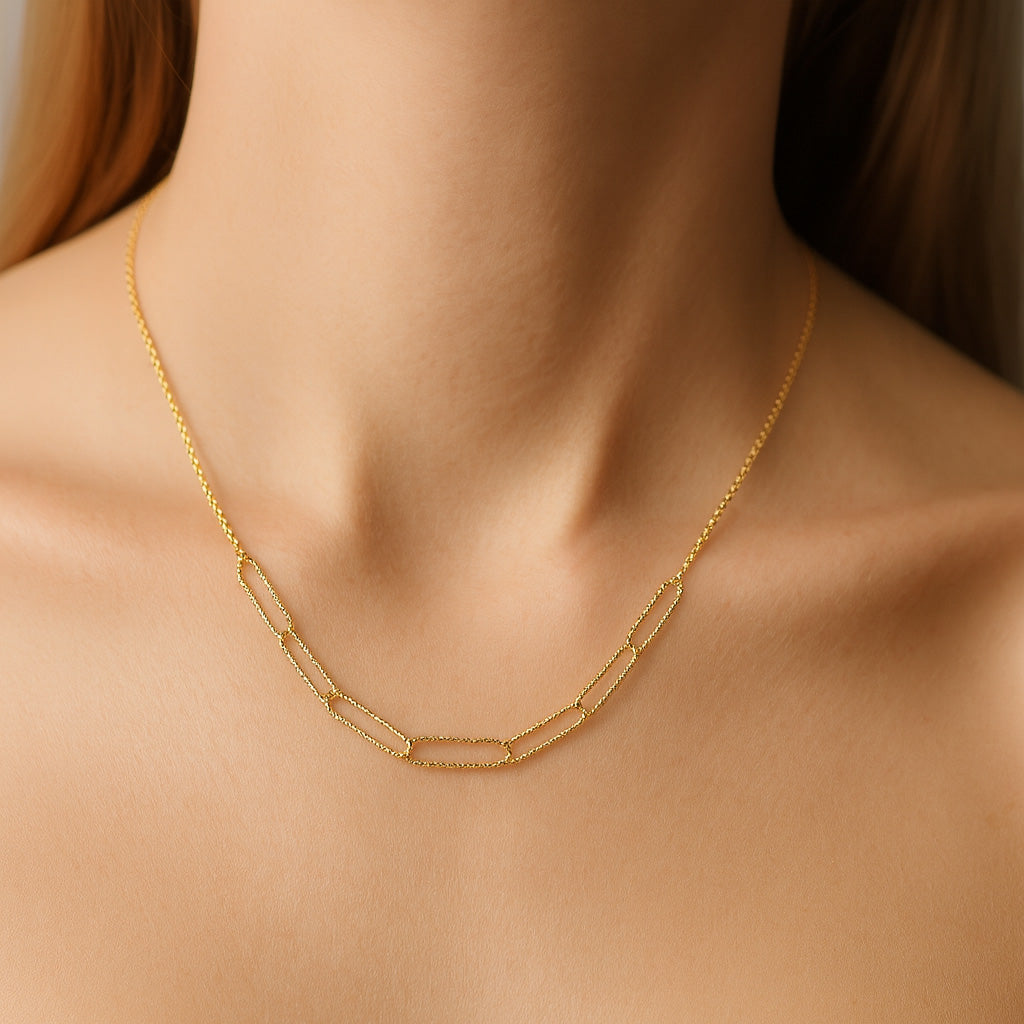 Collier „Multi-Link“ – aus 925 Sterling Silber