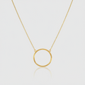Collier „Pure Circle“ – 18k Gelbgold (750)