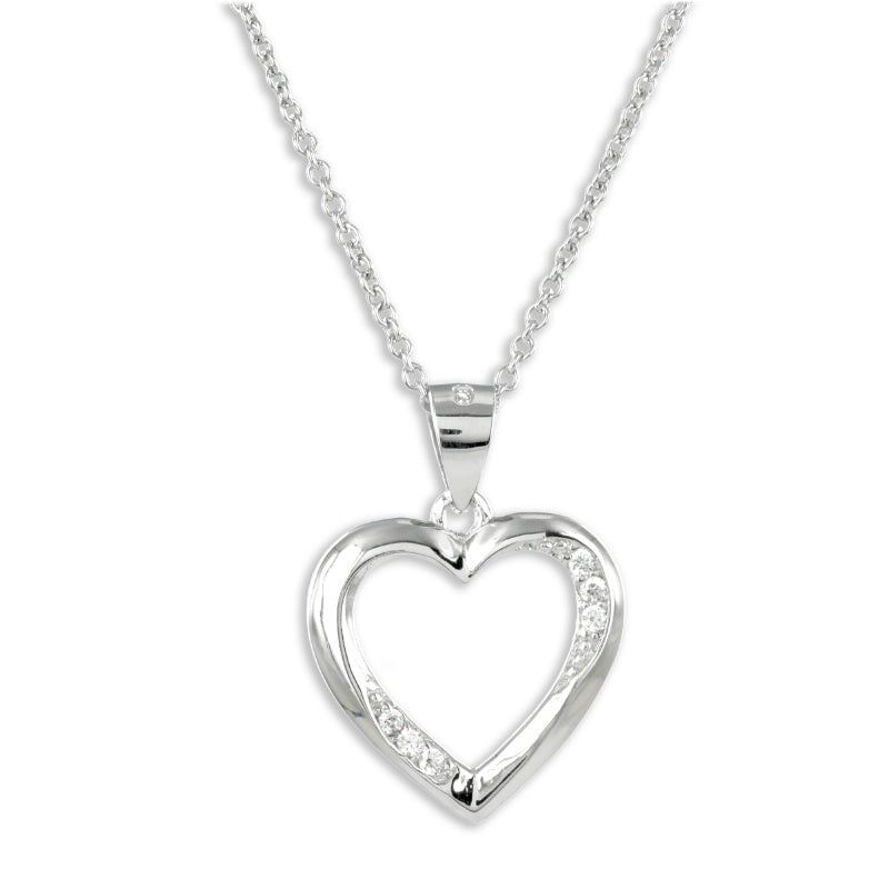 Collier „Radiant Curve“ – aus 925 Sterling Silber