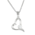 Collier „Single Sparkle“ – aus 925 Sterling Silber