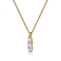 Collier „Stellar Trinity“ – aus 925 Silber