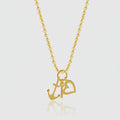 Collier „Trinity of Life“ – 585er Gelbgold